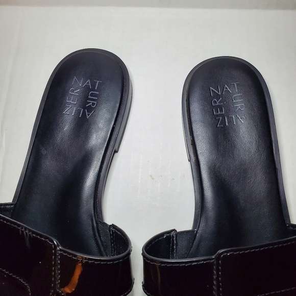 Naturalizer Women's Frame Sandal Black Sz 11M - Picture 2 of 6